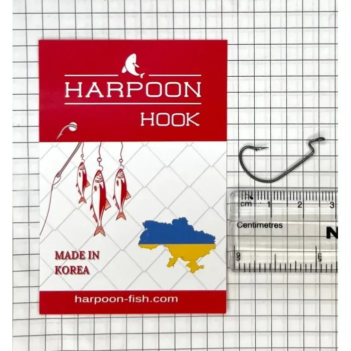 Крючок Harpoon OFFSET No.2 5шт (7407000008198)
