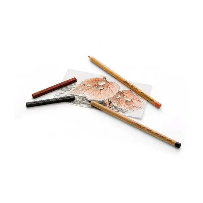 Художественный набор Faber-Castell ART & GRAFIC в дерев'яному пеналі 54 предмета, (110084) (31633) изображение 3