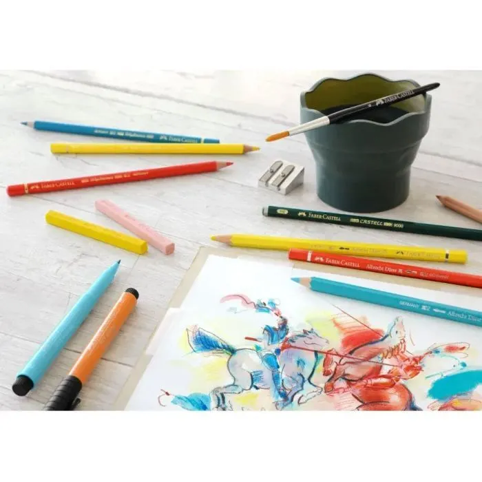 Художественный набор Faber-Castell ART & GRAFIC в дерев'яному пеналі 54 предмета, (110084) (31633) изображение 4