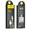 Дата кабель USB 2.0 AM to Lightning 1.0m 2.4A X1 white HOCO (6957531032007) изображение 2
