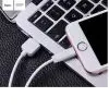 Дата кабель USB 2.0 AM to Lightning 1.0m 2.4A X1 white HOCO (6957531032007) изображение 3