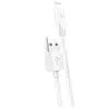 Дата кабель USB 2.0 AM to Lightning 1.0m 2.4A X1 white HOCO (6957531032007)