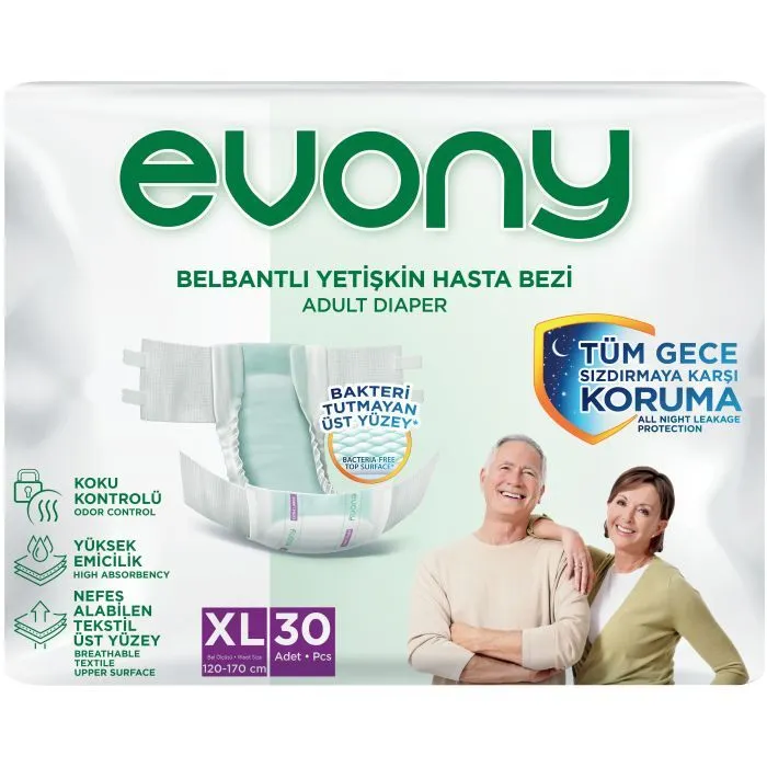 Подгузники для взрослых Evony 4 Extra Large 30 шт (8690536849185)