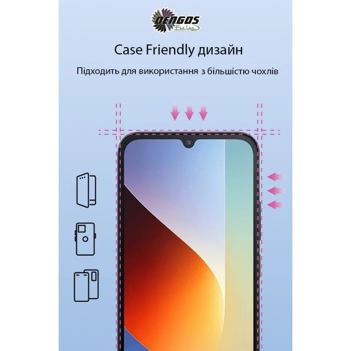 Чехол для мобильного телефона Dengos Carbon Cover + Glass Xiaomi Redmi A7 Pro Black (DG-KM-202) изображение 5
