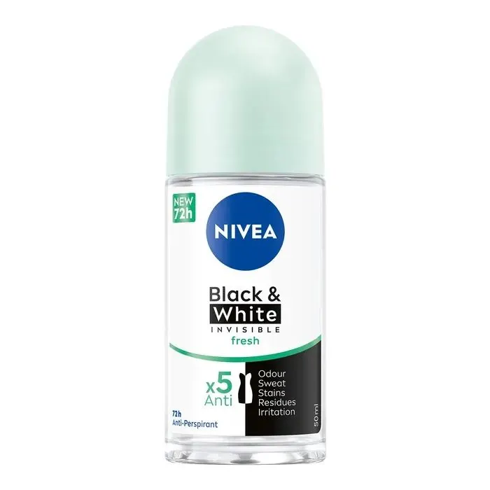Антиперспирант Nivea Black & White Invisible Fresh Anti-Perspirant 50 мл (42332763)