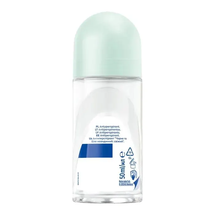 Антиперспирант Nivea Black & White Invisible Fresh Anti-Perspirant 50 мл (42332763) изображение 2