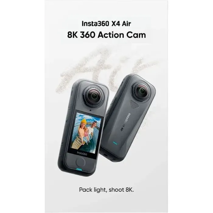 Екшн-камера Insta360 X4 Air Standard Bundle Black (6977644761922) зображення 10