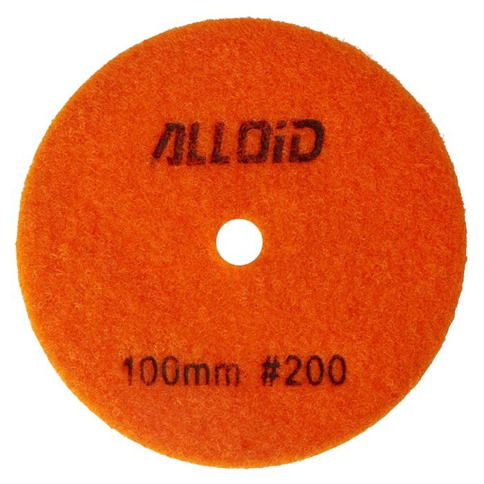 Круг зачистной Alloid Pro, алмазный, шлифовальный, на липучке, HEXAGON, 100мм, зерно 1500 (DD-63392)