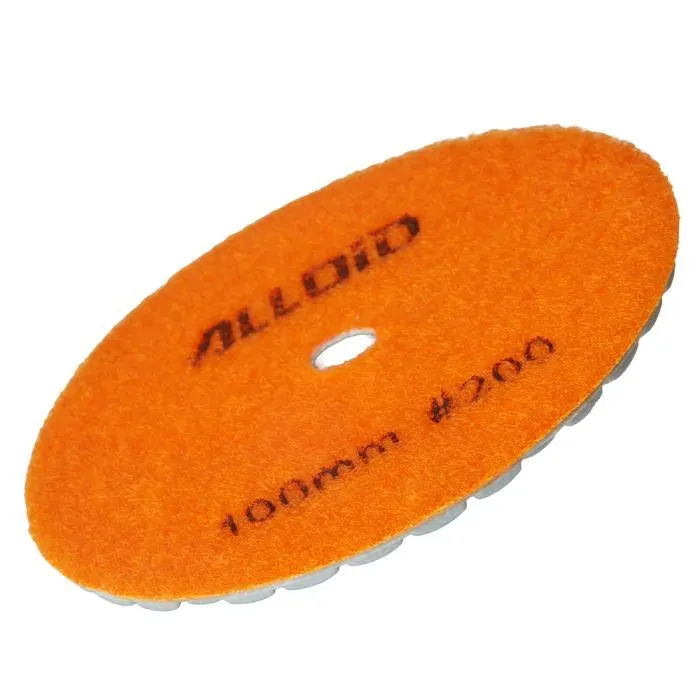 Круг зачистной Alloid Pro, алмазный, шлифовальный, на липучке, HEXAGON, 100мм, зерно 200 (DD-63388) изображение 3