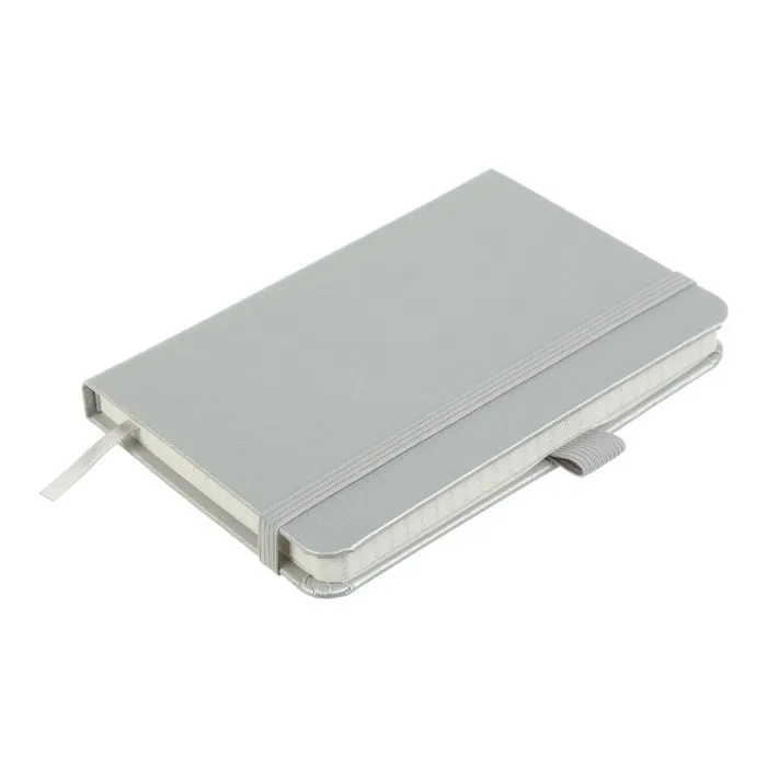 Книга записна Buromax ETALON 95 х 140 мм, 96 аркушів, клітинка, срібний (BM.296160-24) зображення 3