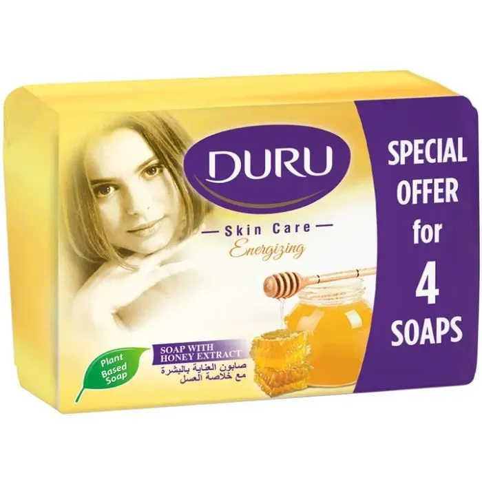 Тверде мило Duru Skin Care З екстрактом меду 4 х 65 г (8690506529048)