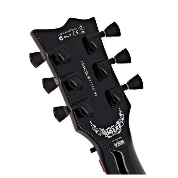Електрогітара LTD GH-600 Gary Holt Signature Black (LGH600BLK) зображення 10