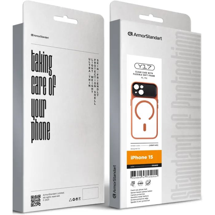 Чехол для мобильного телефона Armorstandart Y17 MagCase Apple iPhone 15 Dark Blue (ARM91487) изображение 3