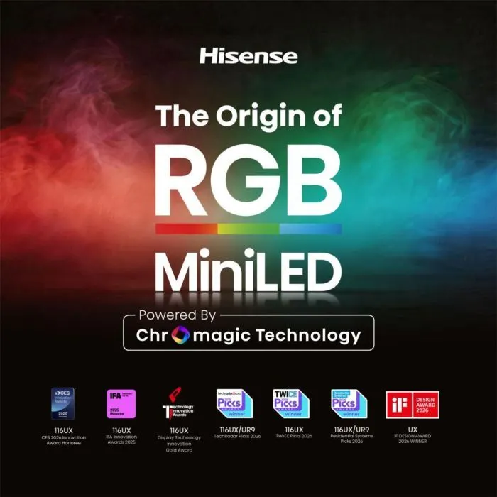 Телевізор Hisense 55UR8S зображення 3