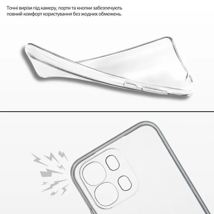 Чехол для мобильного телефона BeCover Silicone Oppo A6s Transparent (716076) изображение 4