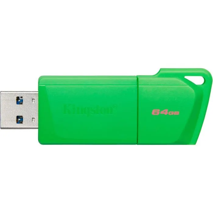 USB флеш накопичувач Kingston 64GB DataTraveler Exodia M Green USB 3.2 (KC-U2L64-7LG) зображення 2