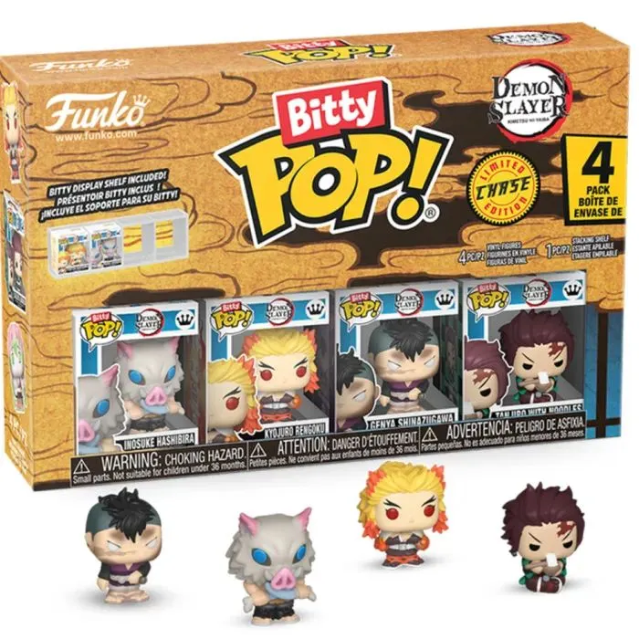 Фигурка Funko Pop набор Bitty POP! серии Убийца демонов (4 фигурки в асс.) (86954) изображение 2