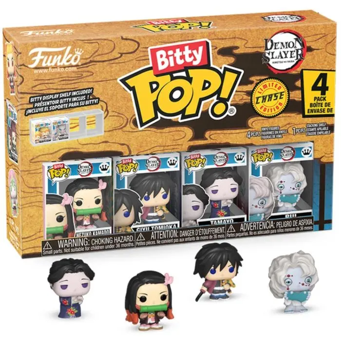 Фигурка Funko Pop набор Bitty POP! серии Убийца демонов (4 фигурки в асс.) (86954) изображение 3