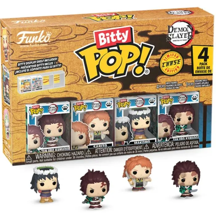 Фигурка Funko Pop набор Bitty POP! серии Убийца демонов (4 фигурки в асс.) (86954) изображение 4