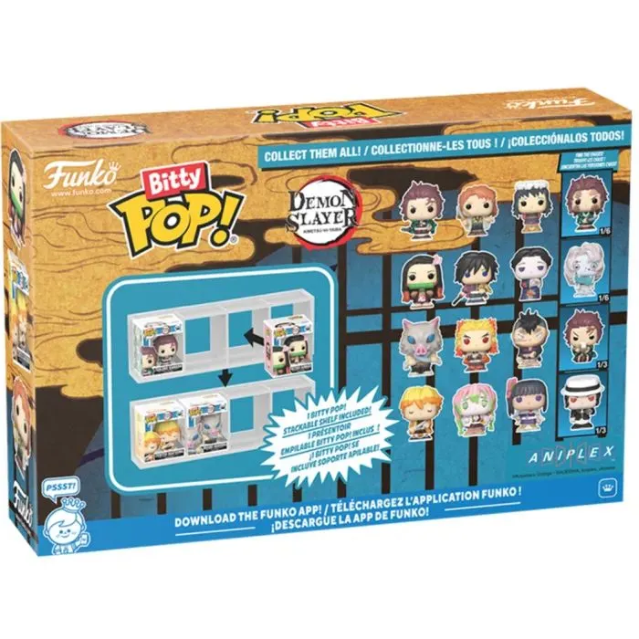 Фигурка Funko Pop набор Bitty POP! серии Убийца демонов (4 фигурки в асс.) (86954) изображение 6