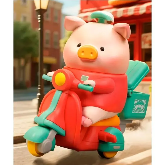 Фігурка 10/10 Toys сюрприз LuLu the Piggy Burger Express Movable Series (LULU1310) зображення 5