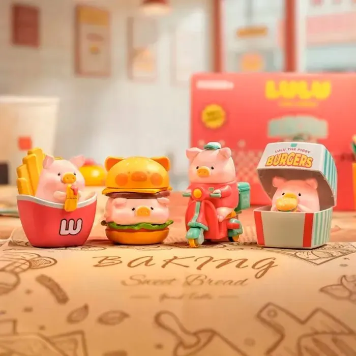 Фігурка 10/10 Toys сюрприз LuLu the Piggy Burger Express Movable Series (LULU1310) зображення 7