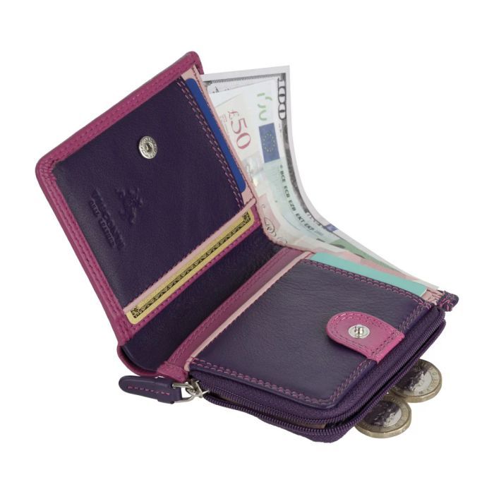 Кошелек Visconti RB112 Chile Plum Multi (RB112 PLUM M) изображение 4