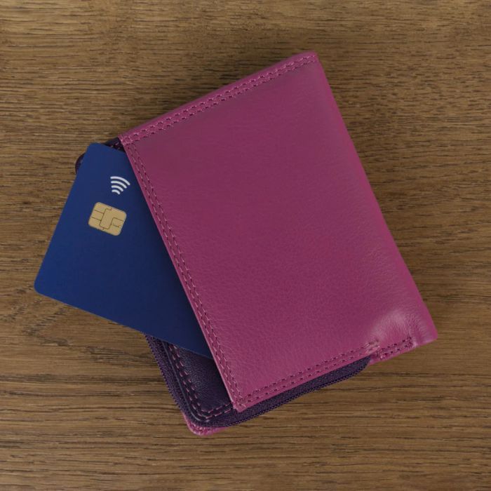 Кошелек Visconti RB112 Chile Plum Multi (RB112 PLUM M) изображение 7