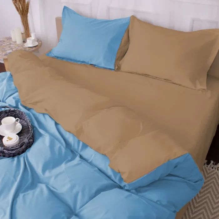 Постільна білизна MirSon Poplin Line 015 + 067 Kimberly 143 x 210 (2200006281771) зображення 2