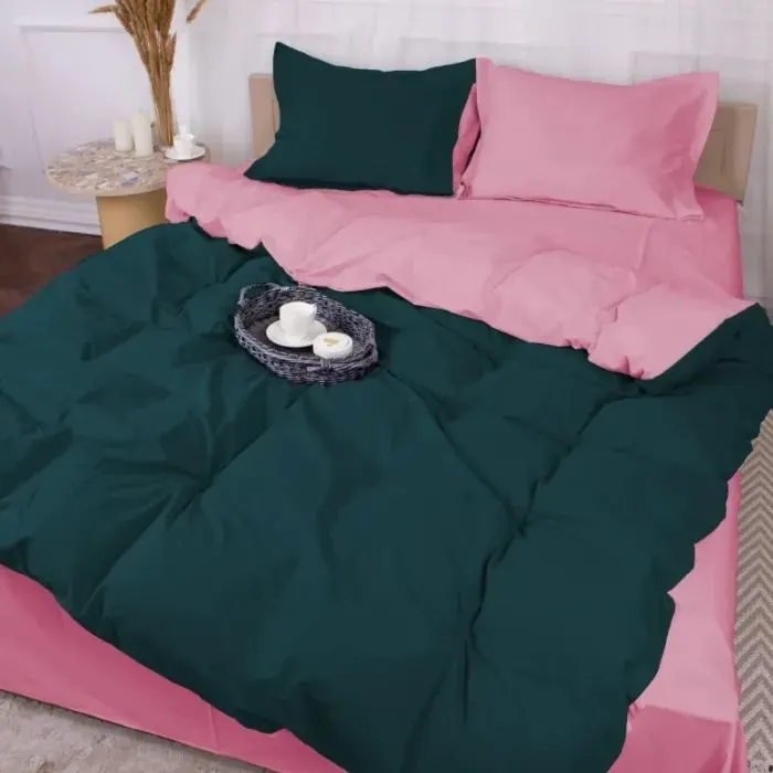 Постільна білизна MirSon Poplin Line 041 + 091 Renato 220 x 240 (2200006284574)