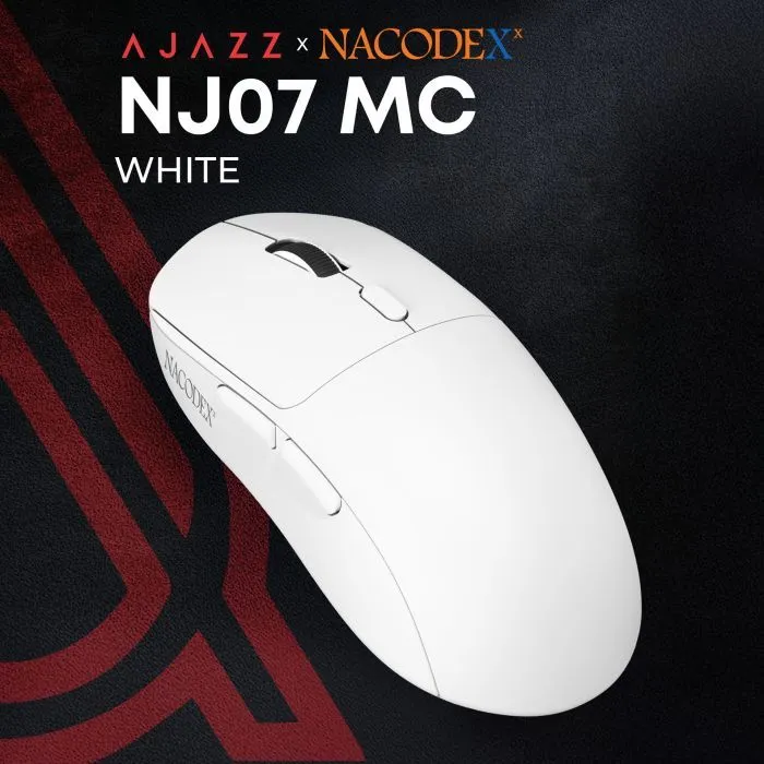 Мишка Ajazz NJ07-MC Combo Wireless/Bluetooth/USB White (NJ07-MC-W) зображення 6