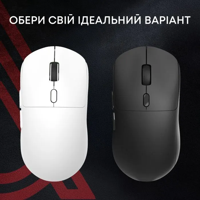 Мишка Ajazz NJ07-MC Combo Wireless/Bluetooth/USB White (NJ07-MC-W) зображення 7