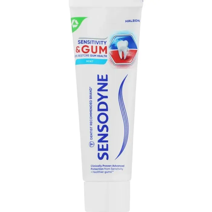 Зубна паста Sensodyne Sensitivity And Gum Caring Mint 75 мл (5054563237415) зображення 3