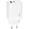 Зарядное устройство XoKo 1xUSB-C PD65W + 1xUSB QC3.0 GaN white (XK-QC-620) изображение 7