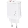 Зарядное устройство XoKo 1xUSB-C PD65W + 1xUSB QC3.0 GaN white (XK-QC-620) изображение 8