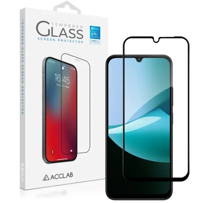 Скло захисне ACCLAB Full Glue ESD Xiaomi Poco C85 4G Black (1283126628269)