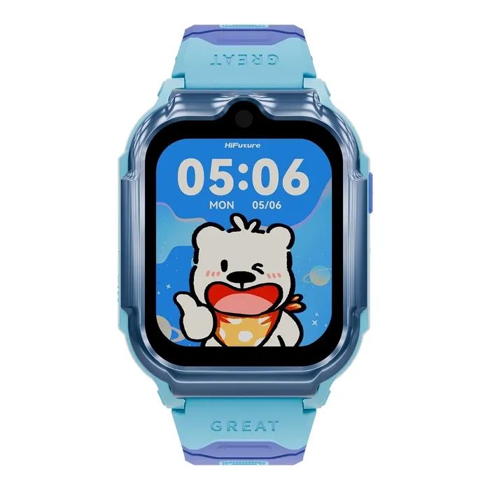 Смарт-годинник HiFuture Kidguard G1 з GPS, 4G та камерою Black Grey (KidguardG1.Black-Grey)