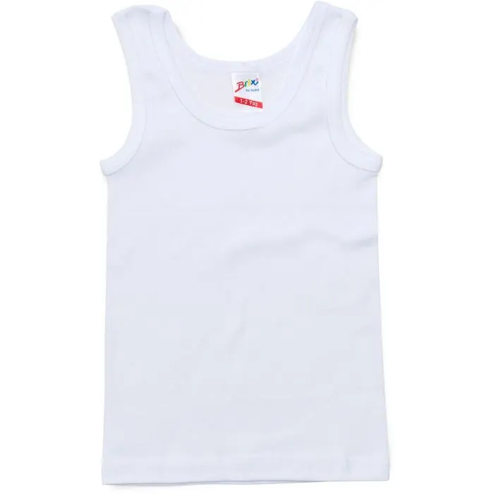 Маєчка дитяча Brix базова (8179-92B-white)