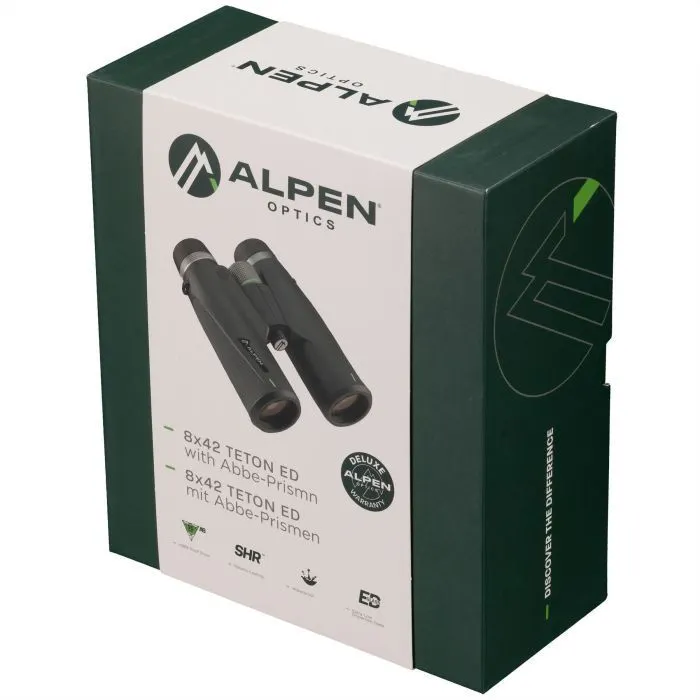 Бінокль Alpen Optics Teton 8x42 ED&Prism Abbe-König (10114) (932440) зображення 6