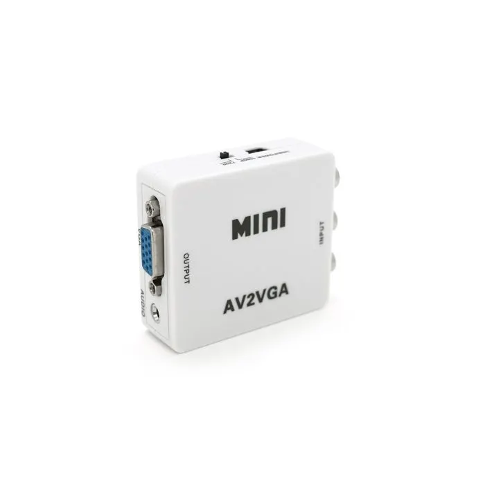 Перехідник 3xRCA F to VGA F 720P/1080P white Voltronic (YT38173) зображення 2