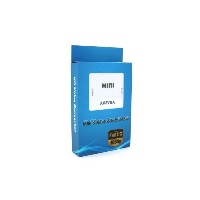 Перехідник 3xRCA F to VGA F 720P/1080P white Voltronic (YT38173) зображення 4
