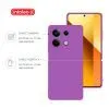 Чохол до мобільного телефона Intaleo Silicone Xiaomi Redmi Note 13 5G Violet (1283126601125) зображення 3