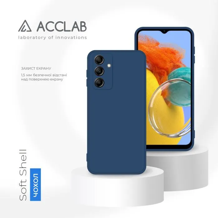 Чохол до мобільного телефона ACCLAB SoftShell Samsung Galaxy M14 5G Light Blue (1283126586958) зображення 4