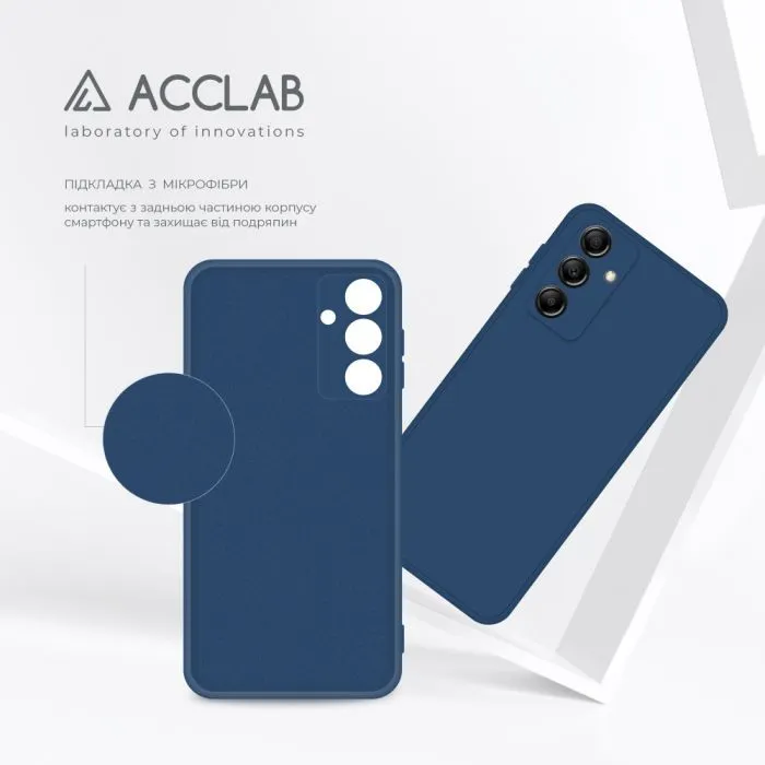 Чохол до мобільного телефона ACCLAB SoftShell Samsung Galaxy M14 5G Light Blue (1283126586958) зображення 5