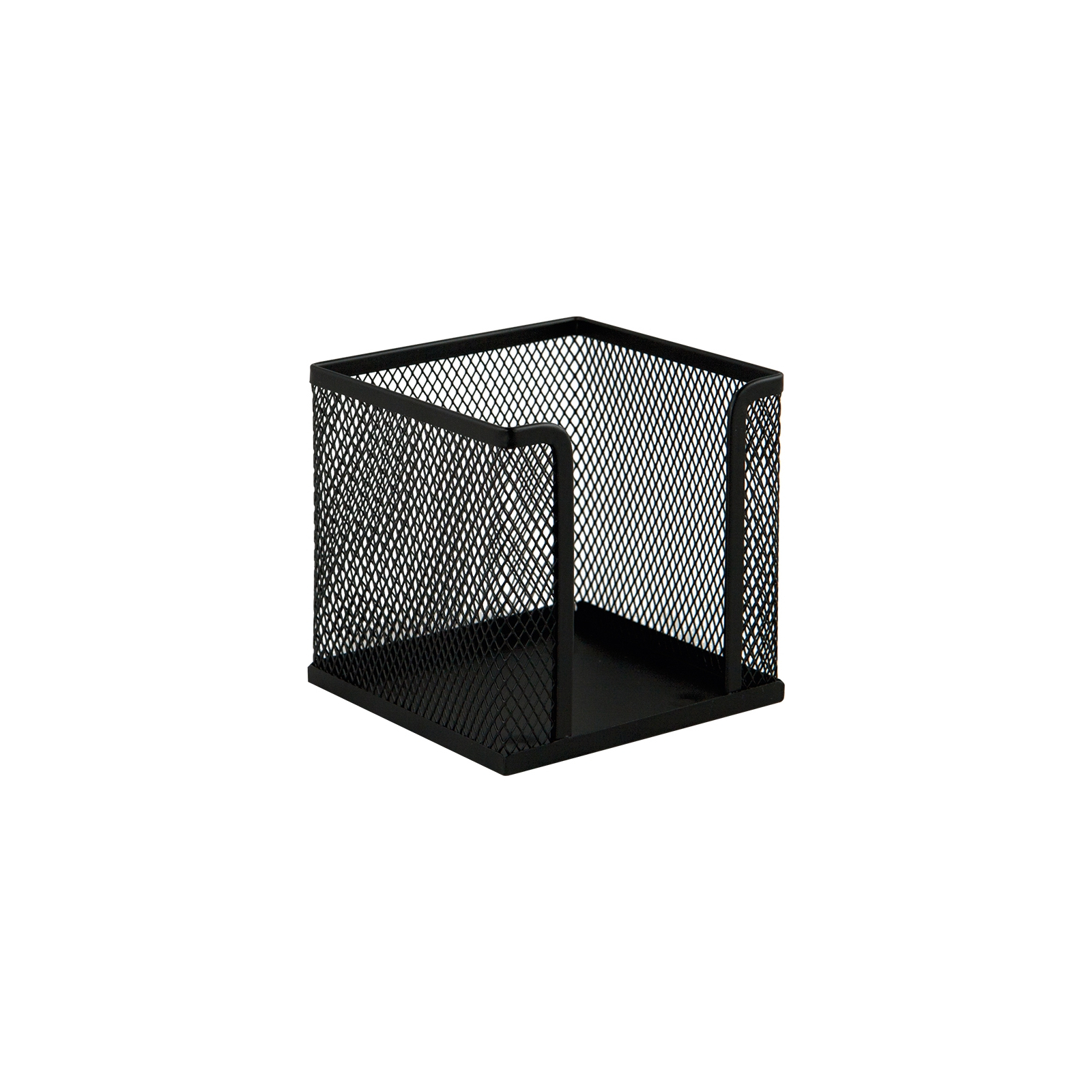 Подставка-куб для писем и бумаг Buromax 10х10х10 см, wire mesh, black (BM.6215-01) изображение 2