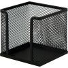 Підставка-куб для листів і паперів Buromax 10х10х10 см, wire mesh, black (BM.6215-01)