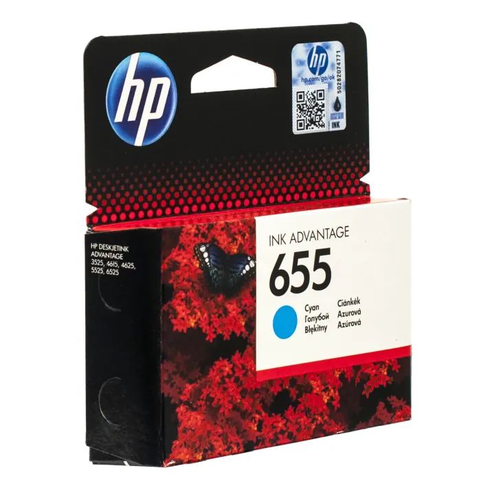 Картридж HP DJ No.655 Cyan DJ4615/4625/3525 (CZ110AE)