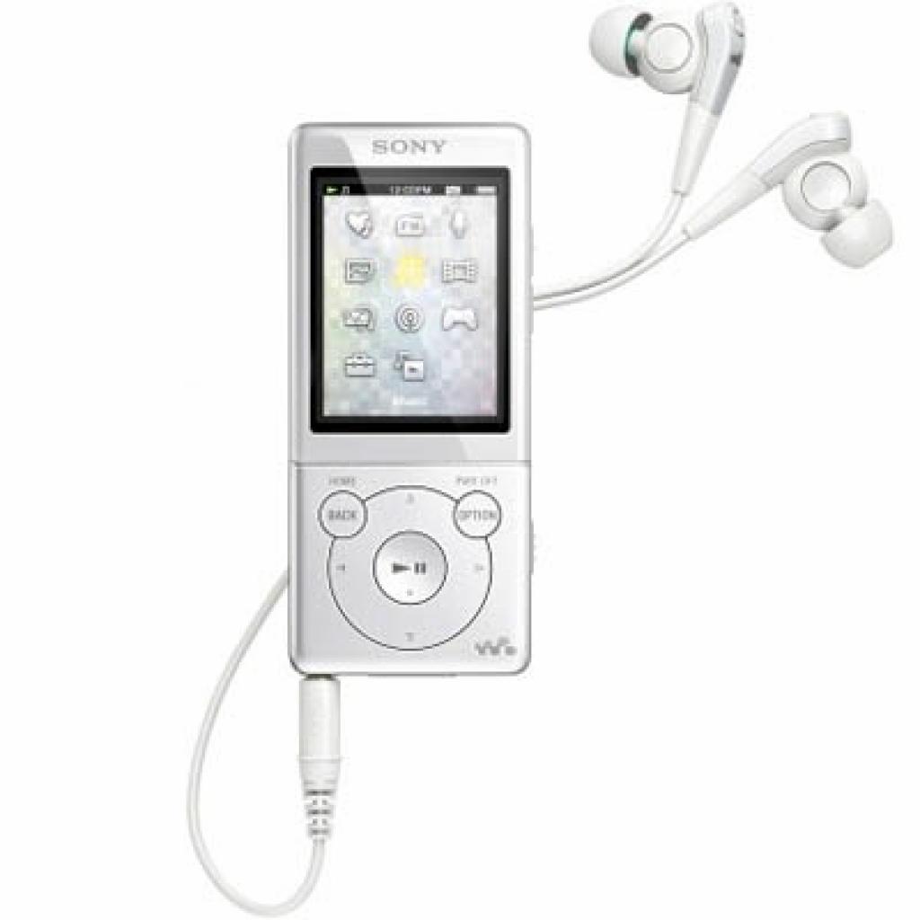 MP3 плеер Sony Walkman NWZE573 4GB White (NWZE573W.EE)