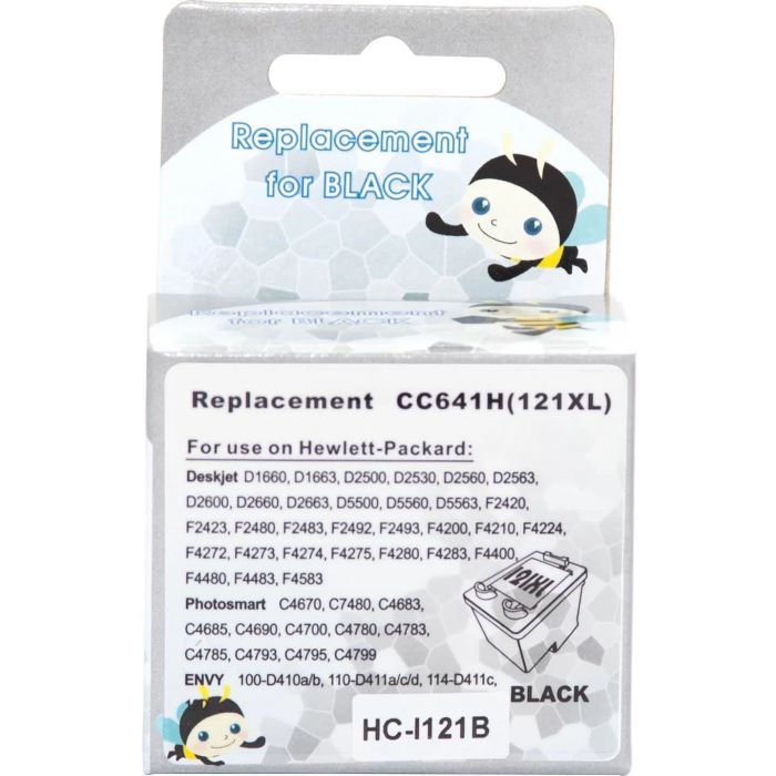 Картридж Microjet для HP №121 Black (CC641HE) (HC-I121B) изображение 2