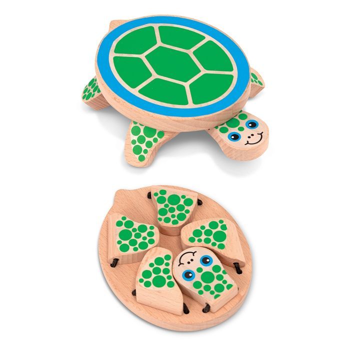 Развивающая игрушка Melissa&Doug Поиграй в прятки с черепашкой (MD4029) изображение 3